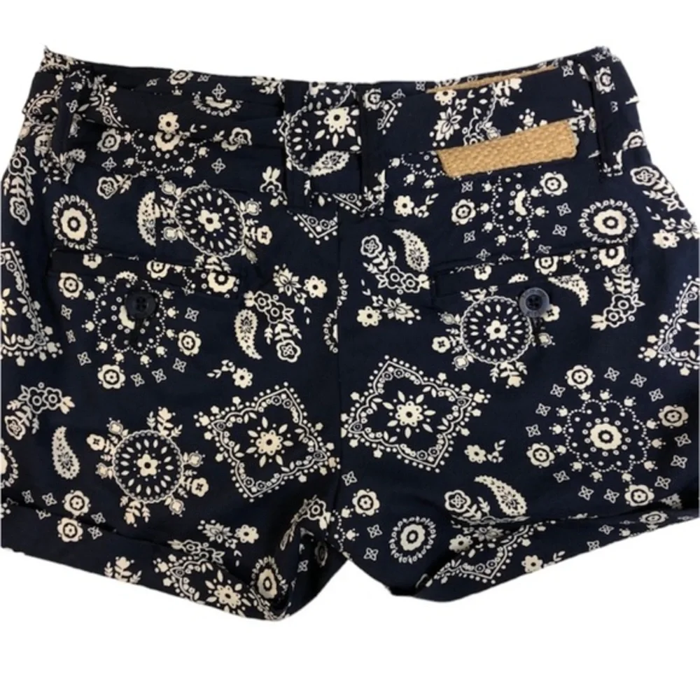 Tommy Girl Floral Print Shorts with Belt -‎ Size 3